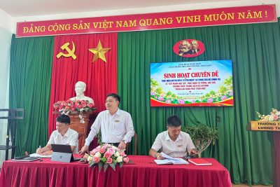 🌟 CHI BỘ TRƯỜNG THPT LƯƠNG THẾ VINH – THUẬN HẠNH TỔ CHỨC SINH HOẠT CHUYÊN ĐỀ QUÝ III NĂM 2026: ĐẨY MẠNH HỌC TẬP VÀ THỰC HÀNH TƯ TƯỞNG, ĐẠO ĐỨC, PHONG CÁCH HỒ CHÍ MINH