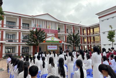 SINH HOẠT DƯỚI CỜ TUẦN ĐẦU TIÊN CỦA NĂM HỌC 2026 – 2027